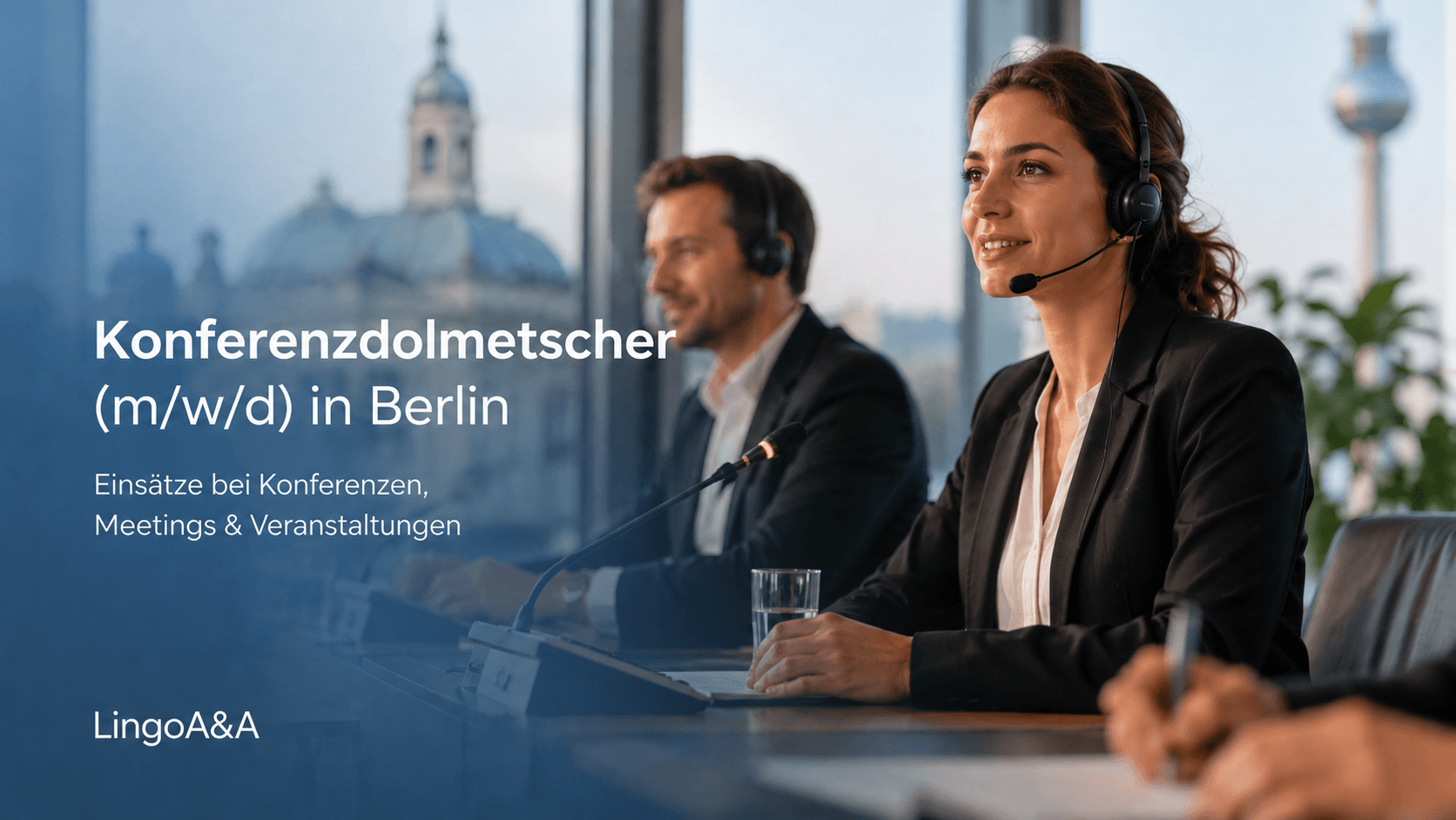 Konferenzdolmetscher (m/w/d) in Berlin